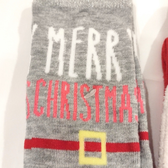 NWT Three Pair of Knee High Christmas Socks Stockings - Picture 4 of 6